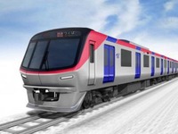 TXの新型車両、赤・青のコンセプトカラーを受け継いだ先鋭的な車体　2020年3月登場 画像