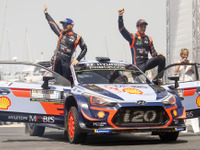 【WRC 第7戦】最終ステージで逆転! ヒュンダイのヌービルが0.7秒差でイタリア戦に勝利…トヨタのラッピが3位表彰台を獲得 画像