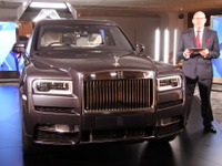 ロールスロイス、初のSUV カリナン を日本初公開「新しいベンチマークとなる」 画像