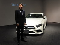 メルセデスベンツ CLS 新型、上野社長「新しいデザインを切り拓くモデル」 画像