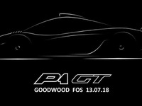 マクラーレンのPHVスーパーカー P1 に「GT」、ティザースケッチ…グッドウッド2018で発表へ 画像