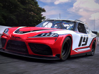 トヨタ スープラ 新型、NASCARに参戦へ 2019年シーズンから 画像