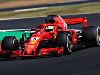 【F1 イギリスGP】フリー走行2回目はセバスチャン・ベッテルがトップタイム 画像