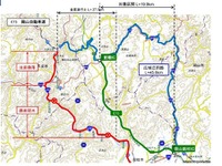 国道180号通行止めで総社IC-賀陽IC間を代替路として無料開放 平成30年7月豪雨 画像