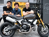 ストリート注目の「スクランブラー」、ドゥカティがシリーズ最上級「1100」投入へ 画像