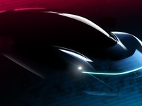 ピニンファリーナのEVハイパーカー、『PF0』のティザースケッチ…2020年後半に市販へ 画像