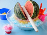 ゆうえんちも「#ハンパない！」、直径30cmの特大かき氷販売中　鈴鹿8耐でも 画像