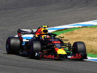 【F1 ドイツGP】レッドブルが好調、フェルスタッペンがフリー走行トップタイムをマーク 画像
