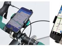ナビタイム、自転車・バイク用オリジナルスマートフォンホルダーを発売 画像