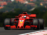 【F1 ハンガリーGP】フリー走行2回目はセバスチャン・ベッテルがトップタイム 画像