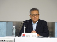 スズキ 長尾常務「油断せずに開発投資強化」…第1四半期営業利益は37％増で最高に 画像
