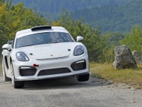ポルシェ、ケイマンGT4 のラリーコンセプト発表…WRCにスポット参戦へ 画像