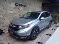 ホンダ CR-V 新型、東京都内に姿を表す…この車はもしかして? 正式発売は8月30日 画像
