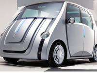 【東京ショー2001出品車】人が乗れる4輪ロボペット、トヨタ/ソニー『pod』 画像