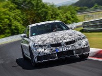 BMW 3シリーズセダン、新型のプロトタイプ画像…開発は最終段階か 画像