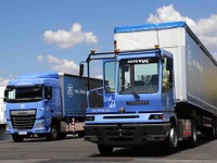 トラックが無人で搬入・荷台の脱着、自動運転と電動化技術で効率化を提案…ZFテクノロジー・デイ2018 画像