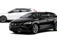 ボルボ V40/V40クロスカントリー、「ブラック&ホワイト」をテーマにした限定モデル発売 画像