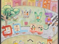 トヨタ夢のクルマアートコンテスト、入賞作決定…金賞はインドネシアやポーランドの子どもたち 画像