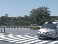 ZMP×日の丸交通、自動運転タクシー都心を走る［動画］ 画像