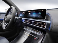 メルセデス EQC、エヌビディアのコネクト搭載…「ヘイ、メルセデス」で音声アシスト起動 画像