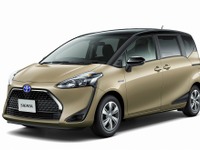 トヨタ シエンタ 改良新型、日本板硝子の防曇機能付ガラスが採用 画像