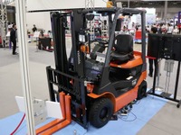 トヨタフォークリフトの自動運転・テレマティクス技術…国際物流総合展2018 画像