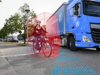 ZF、大型トラック向け先進運転支援発表へ…センサーとカメラで巻き込み事故防止 画像