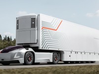 運転席がない！ ボルボ、自動運転EVトラックコンセプト発表 画像