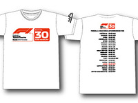 鈴鹿30回記念大会、開催カレンダーTシャツなどオリジナルグッズ各種発売…F1日本GP 画像
