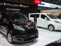 日産 e-NV200 改良新型、航続6割拡大…ハノーバーモーターショー2018 画像