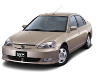 【東京ショー2001出品車】初代の精神に立ち返ったクリーンカー、ホンダ『シビック・ハイブリッド』 画像