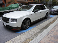 トヨタ センチュリー GRMN、世界に1台しかない豊田章男社長専用車がサプライズ登場…市販化は? 画像