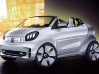 スマートがEVオープンコンセプト、全車電動化へのビジョン…パリモーターショー2018で発表へ 画像
