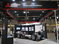 三菱自動車、アウトランダーPHEV 新型の技術など展示…EVS31 画像