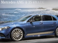 Aクラス 新型にメルセデスAMG A35、306馬力の2.0ターボ搭載…パリモーターショー2018 画像