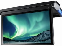 パイオニア、国内最大級13.3インチフリップダウンモニター発売へ モニターを閉じても映像を楽しめる新機能搭載 画像