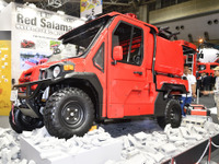 モリタの小型オフロード消防車、ベスト100選出…グッドデザイン2018 画像