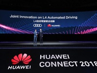 アウディ、レベル4の自動運転車を共同開発へ…ファーウェイと提携 画像