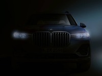 BMWの最上級SUV『X7』、市販モデルのティザーイメージ 画像
