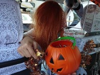 霊感タクシー2 ハロウィン仕様「飴ちゃんかいたずら書きか」　未来都タクシー 画像