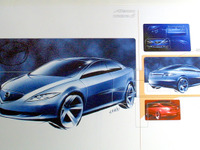 【東京シヨー2001出品車】マツダ『アテンザ』---そんなデザインできるの? 画像