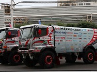 2019年ダカールラリー参戦、HINO Team SUGAWARA の新型車両は750馬力で総合5位以上を狙う 画像