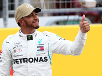 【F1 アメリカGP】ルイス・ハミルトンが今季9度目のポールポジション 画像