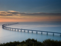 世界最長の海上橋が開通へ、中国本土と香港を結ぶ…総延長55km 画像