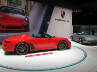 クルマ好きのハートを射抜いた! ポルシェ 911スピードスター…パリモーターショー2018 画像
