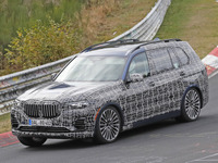 世界最強のディーゼルSUV誕生か、アルピナ「XD7」開発車両がニュル激走 画像