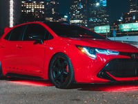 トヨタ カローラスポーツ、「東京オートサロン」をテーマにカスタマイズ…SEMA 2018 画像