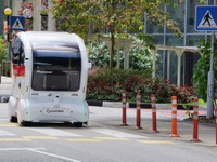 パイオニア製3D‐LiDARセンサー搭載の自動運転シャトルバス、シンガポールで実証実験開始 画像