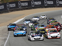 【MX-5カップ世界大会】若手選手がロードスターレースマシンで繰り広げる真剣勝負! 気鋭の日本人ドライバーも参戦 画像