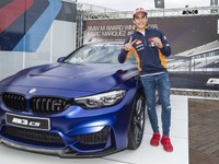 MotoGP 予選最速のマルク・マルケス選手、BMW M3 CS 獲得 画像